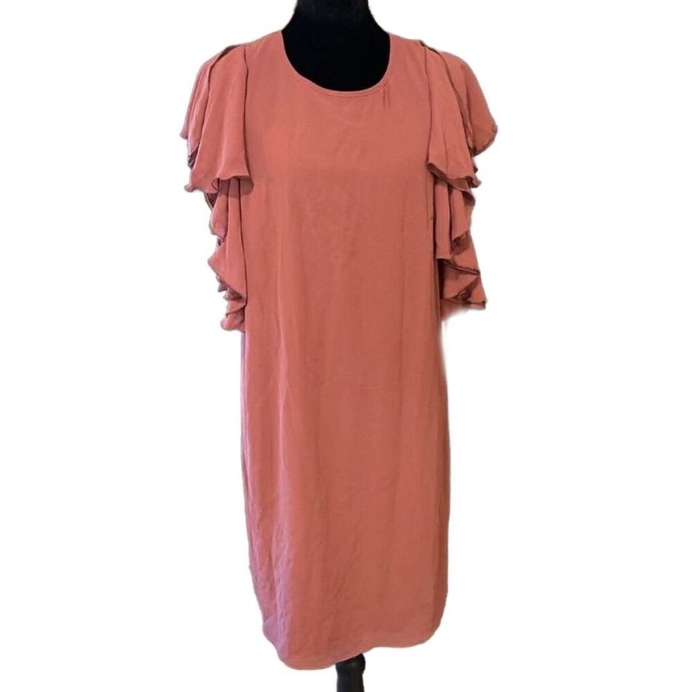 LAST CHANCE Lauren Conrad Flutter Sleeve Shift Dress